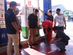Lebaran Hampir Tiba, Polres Ponorogo Pastikan Ketersediaan BBM di SPBU