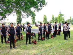 Datasemen K9 Polri Turut Amankan World Water Forum Ke-10 di Bali