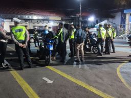 Respon Keluhan Warga di Jum'at Curhat, Polres Kediri Kota Amankan Puluhan Motor Diduga Balap Liar