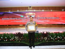 Polres Nganjuk Raih Penghargaan IKPA Terbaik di Lingkup Polri tahun 2023 dari Kemenkeu RI