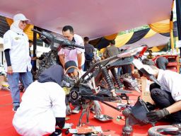 Balap Motor Listrik Konversi Pertama Di Dunia, PLN EV Conversion Race 2024 Seri I Berlangsung Meriah