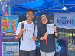 ICONNET Meriahkan GERIGI & UKM EXPO 2025 ITS Dukung Mahasiswa Baru ITS dengan Konektivitas Andal