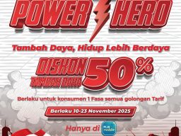 Semangat Hari Pahlawan, PLN Luncurkan Program “Power Hero”, Beri Diskon 50% Tambah Daya