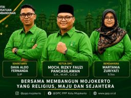 Cak Rizky Resmi Pimpin PPP Kota Mojokerto, Anak Muda Jadi Kekuatan Baru
