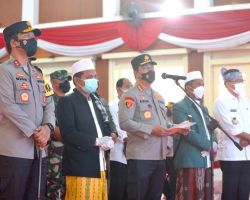 Kabareskrim Polri dan Kapolda Jatim Cek Pelaksanaan dan Pencapaian Vaksinasi Covid-19 di Pamekasan