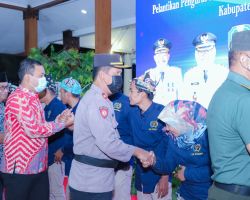 Pesan Kapolres Situbondo pada Pelantikan Pengurus PWI Persiapan