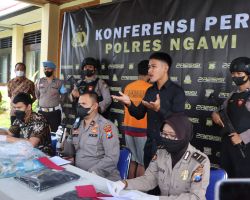 Kurang Sepekan, Polres Ngawi Berhasil Tangkap Pelaku Pembunuhan