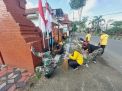 Tetap Solid, TNI - Polri di Tulungagung Laksanakan Jumat Bersih