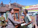 Kolaborasi Polres Kediri Bersama OBJI Salurkan Bantuan Gerobak Dagang Untuk UMKM