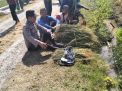 Polisi RW Patroli Dialogis dengan Petani Jaga Ketahanan Pangan di Ngawi