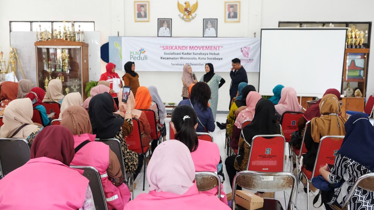 PLN UIP JBTB laksanakan Program Srikandi Movement Optimalkan Peran Kader Surabaya Hebat Dalam Progra