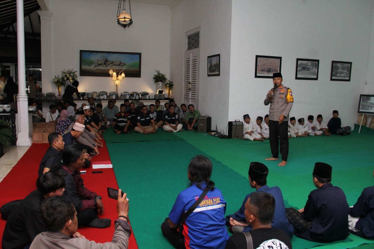 Sinergitas Polres Kediri Kota dan Awak Media Siap Sukseskan Operasi Ketupat Semeru 2024