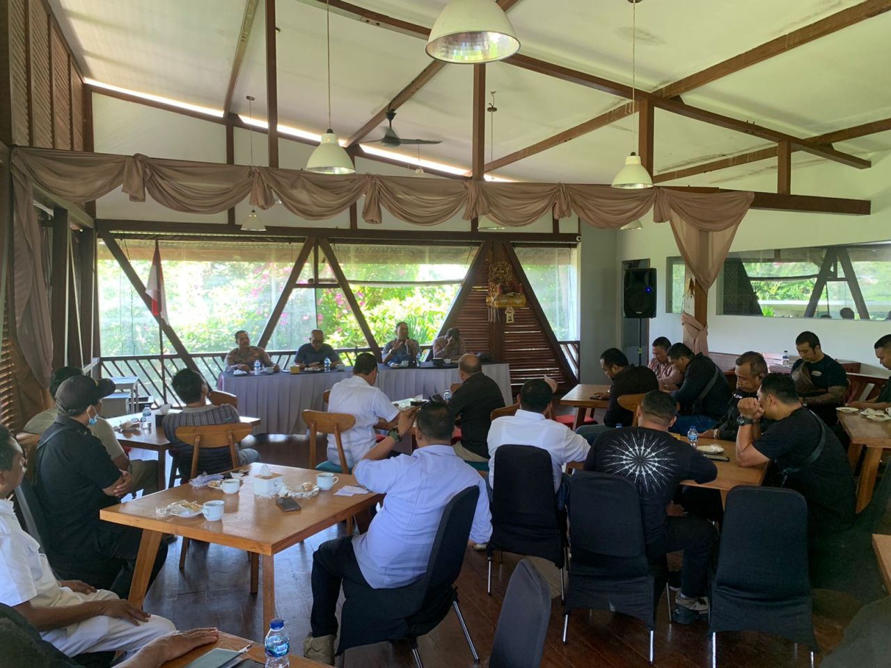 Jumat Curhat, Polda Bali Dengarkan Masukan 40 Chief Security Bali