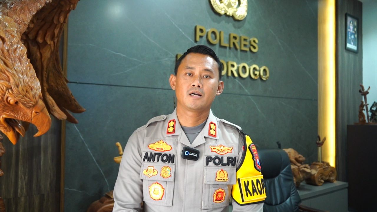 Polres Ponorogo Amankan 15 Orang Buntut Ledakan Balon Udara