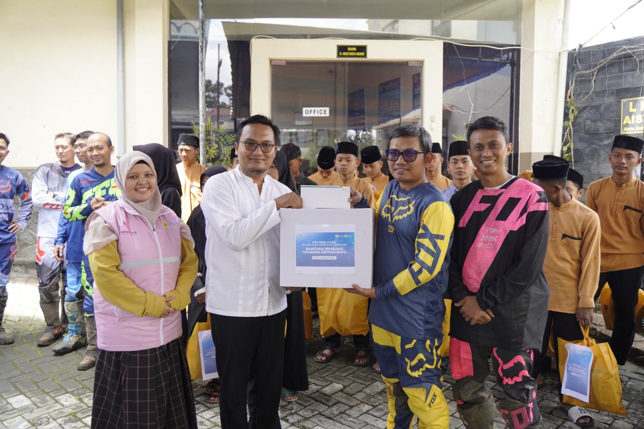 Berbagi Kebahagian Bersama Santri LKSA Aisyiyah Kota Batu, PLN Icon Plus & PLN UID Jatim Gelar Fun Trail dan TJSL