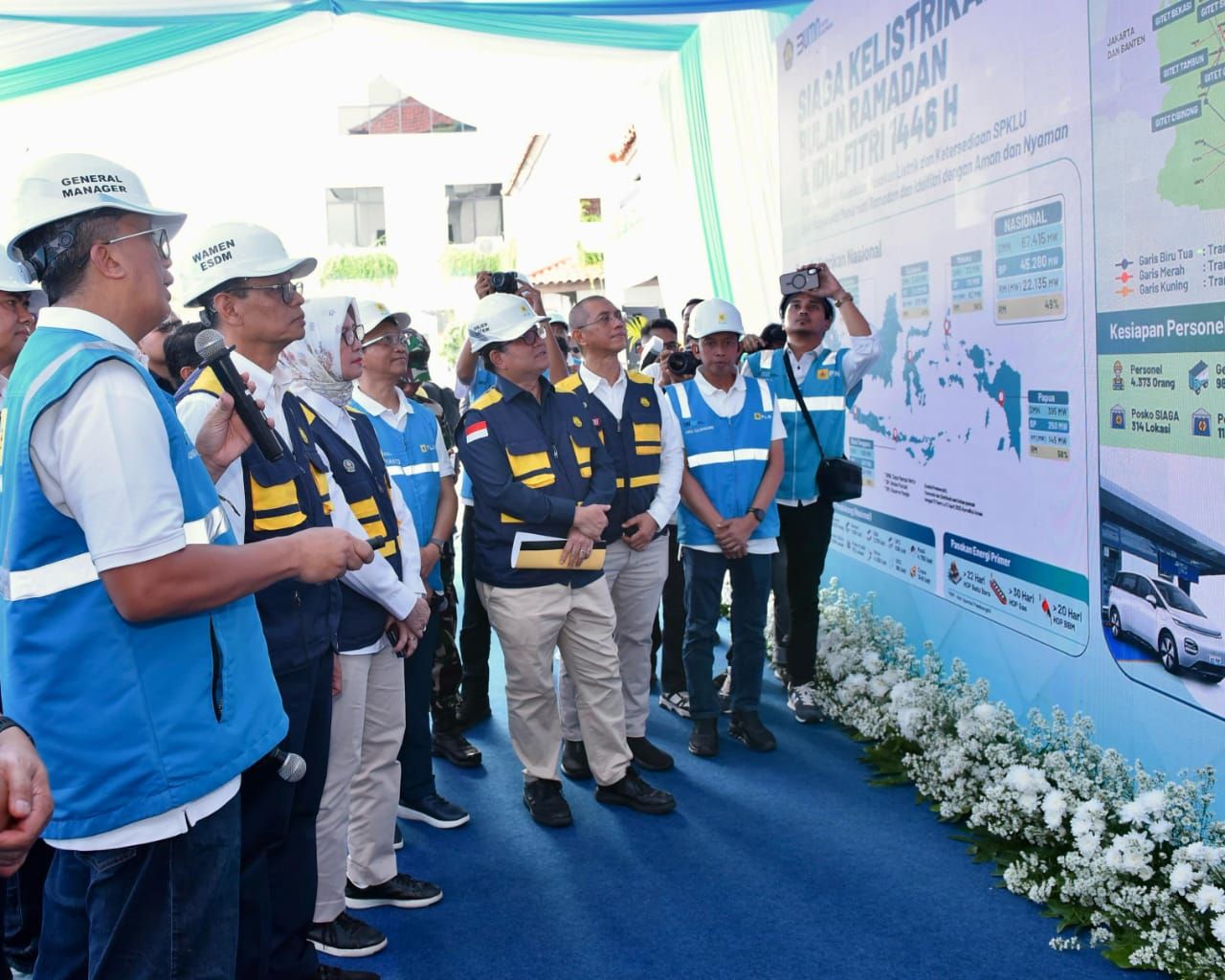 Puncak Arus Mudik Idul Fitri, Kementerian ESDM dan PLN Pastikan Infrastruktur Kelistrikan dalam Kondisi Prima