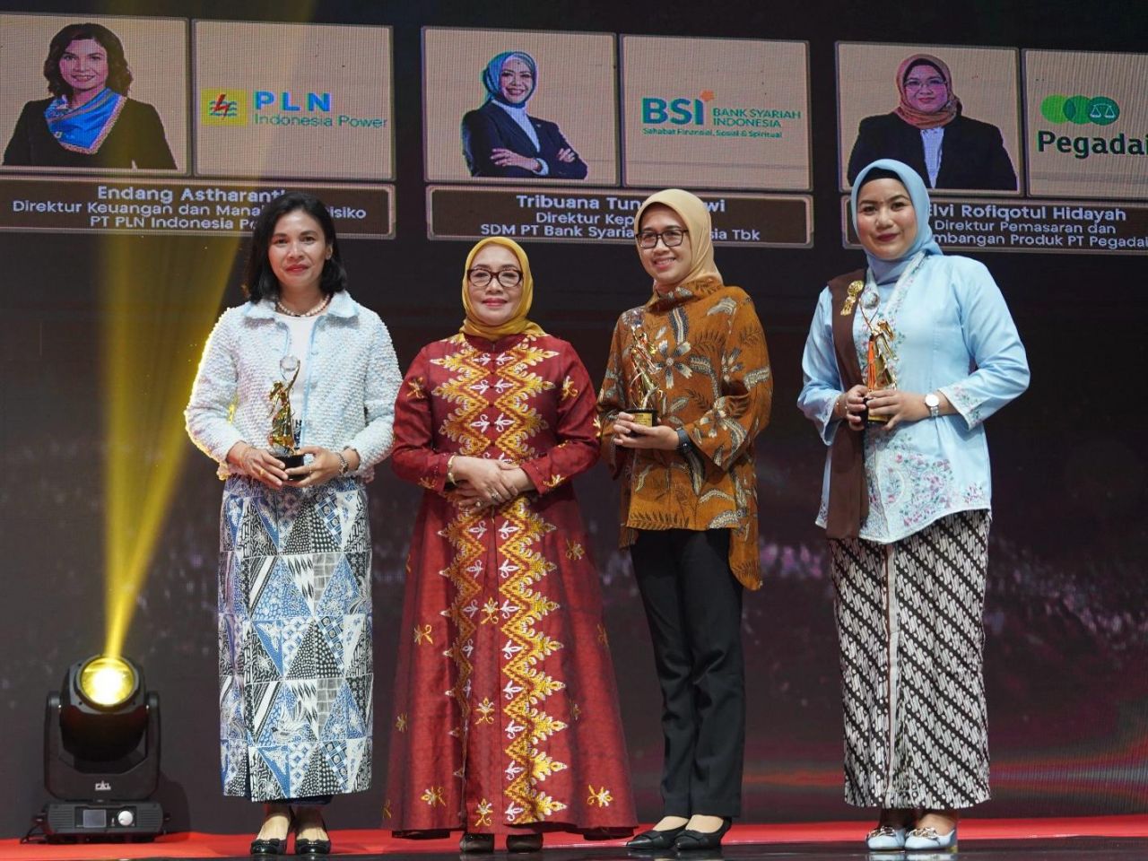 Hari Kartini, Dua Srikandi PLN Menginspirasi dengan meraih Penghargaan Tertinggi Women’s Inspiration Awards 2025 dari Menteri PPPA