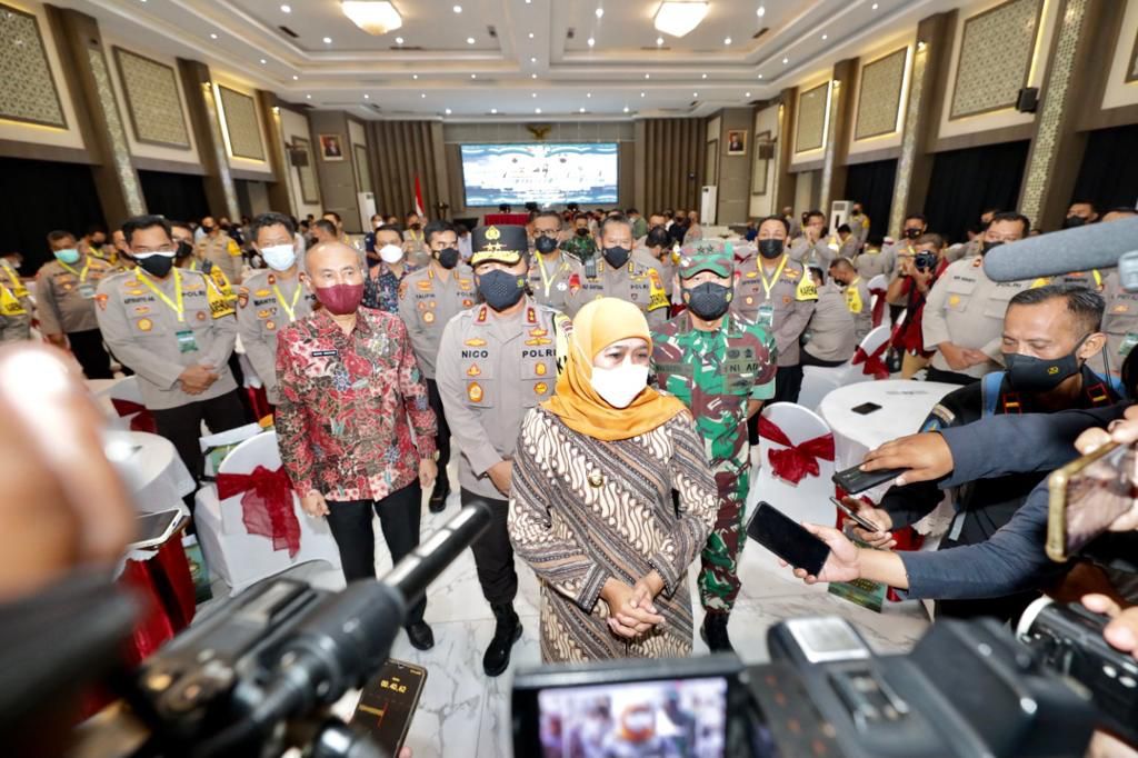 Antisipasi Mudik Lebaran, Forkopimda Jatim Gelar Rapat Kordinasi