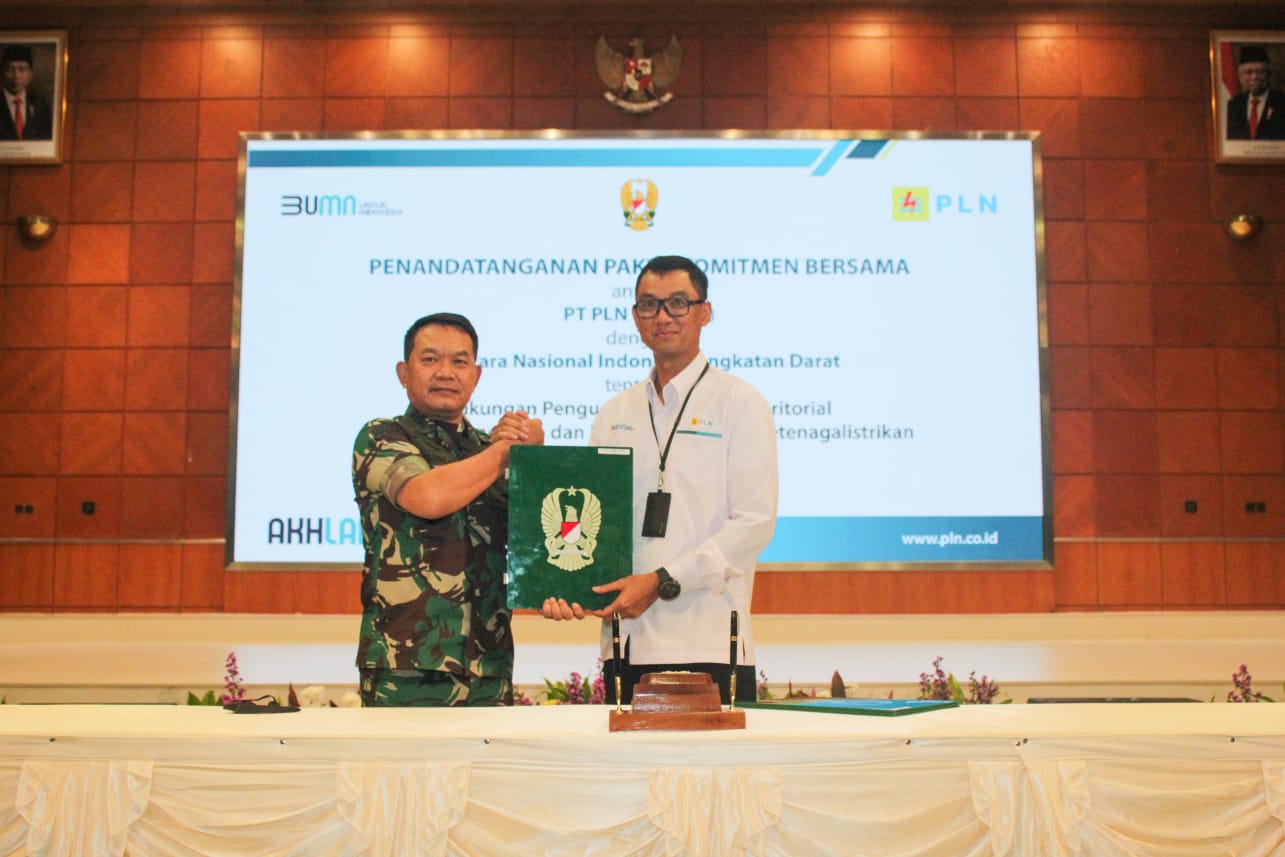 KASAD: TNI AD Siap Dukung PLN Listriki Nusantara