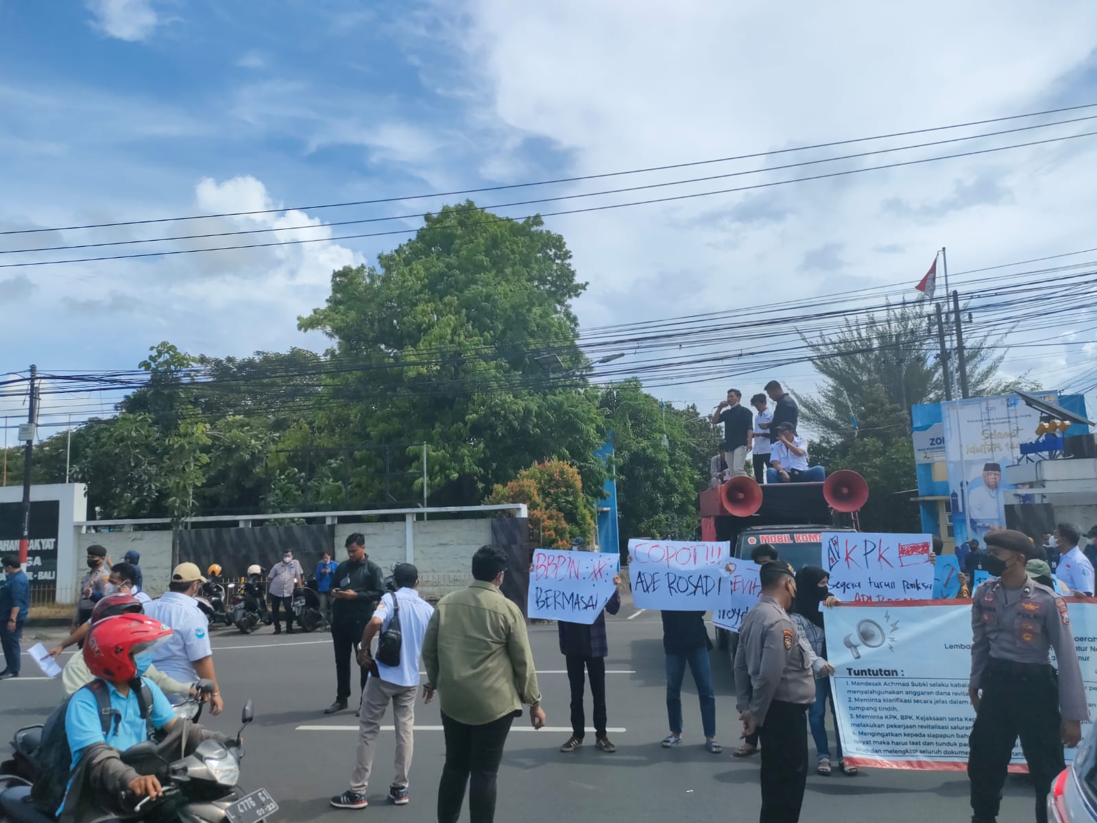 Aksi LPKAN Indonesia Provinsi Jawa Timur, Minta Kejati Jatim Usut Dugaan Korupsi di BBPJN Jawa Timur