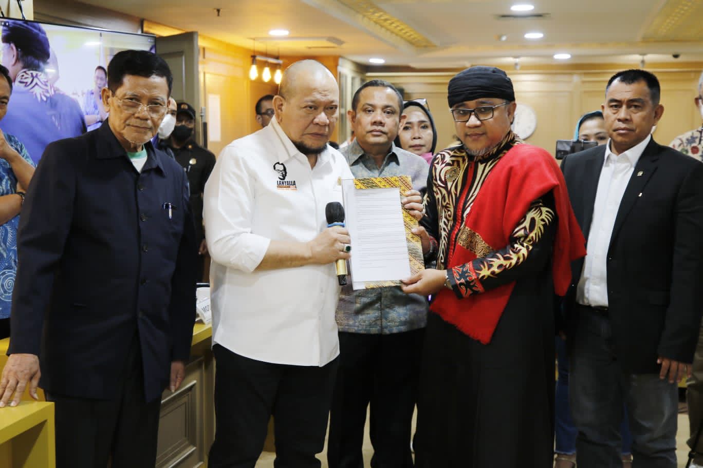 LaNyalla Terima Mandat untuk Kembalikan UUD 1945 Hasil Proklamasi RI