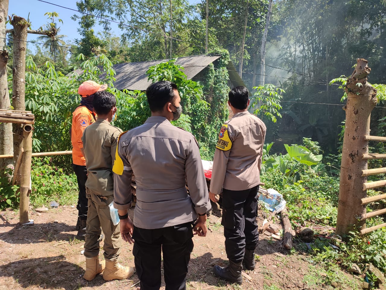 Polres Jember bersama BPBD Lakukan Mitigasi Tindaklanjuti Status Gunung Raung