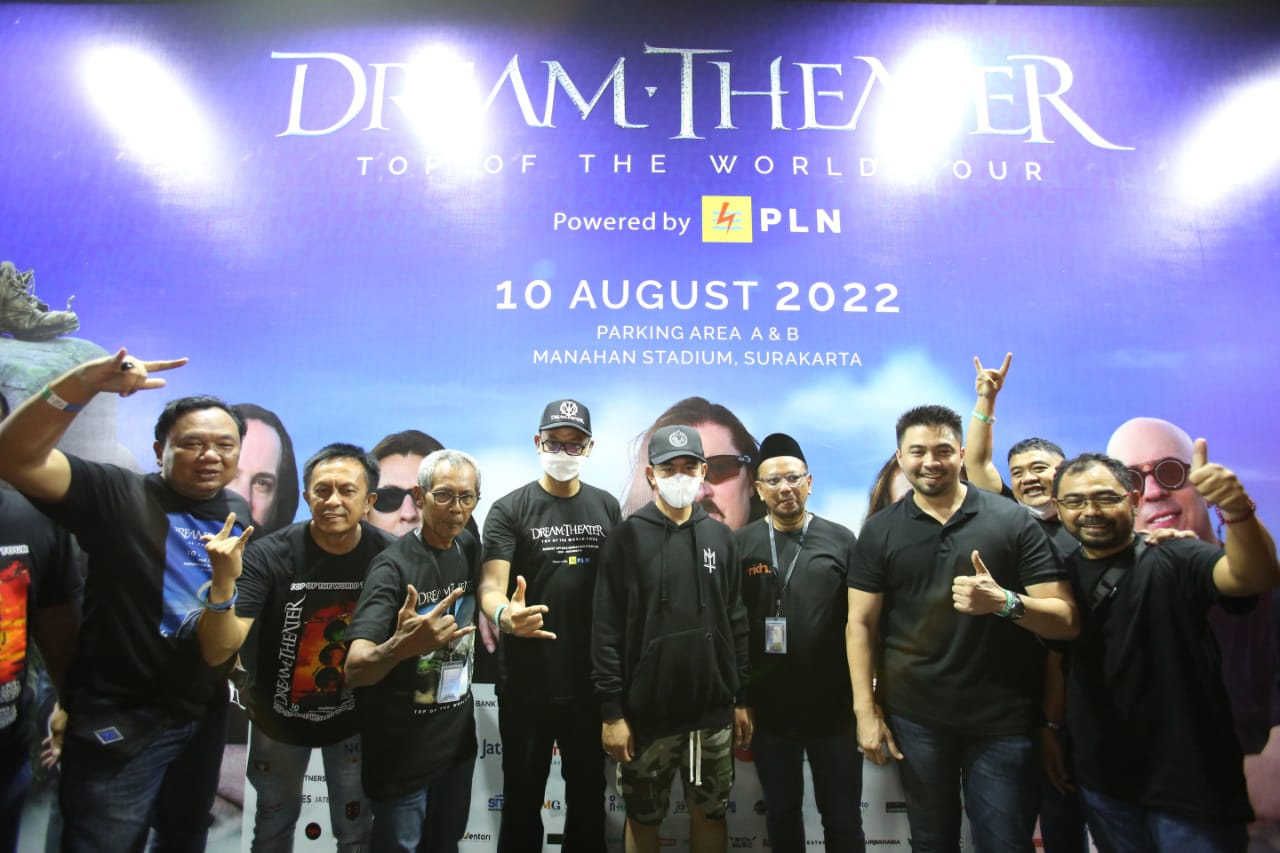 Konser Dream Theater Sukses Digelar, Walikota Solo Apresiasi Dukungan PLN dalam Pulihkan Ekonomi Lewat Wisata Musik