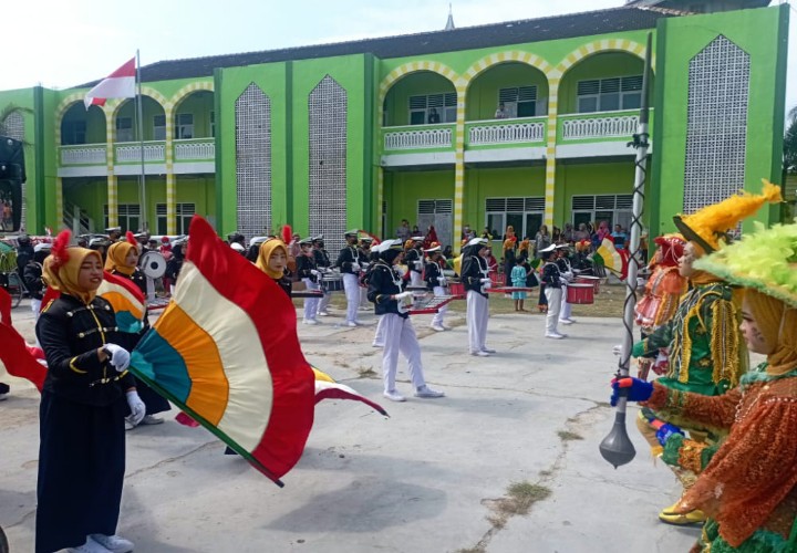 Meriahkan HUT RI Ke 77 YPKSI Nurul Huda Gelar Festival Karnaval