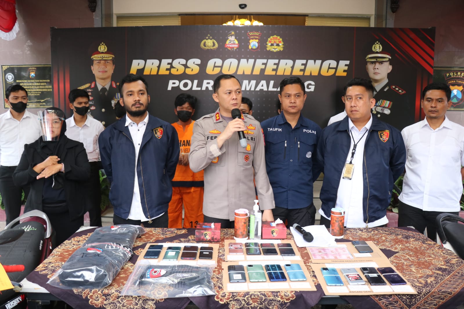Polisi Berhasil Tangkap Komplotan Copet yang Sering Resahkan Suporter di Kanjuruhan