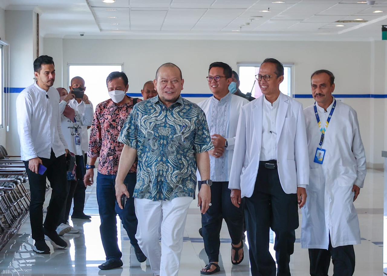 Datangi Rumah Sakit Unair, LaNyalla Cek Kesehatan untuk Syarat DPD RI