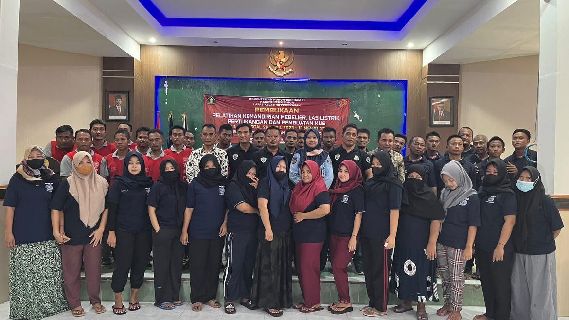 Lapas Pamekasan Berikan Berbagai Pelatihan bagi Warga Binaan