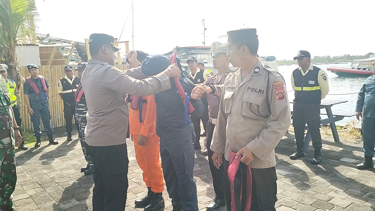 Kapolsek Benoa Tindak Lanjuti Perintah Kapolresta Denpasar Antisipasi Penanganan Kontijensi dan Bencana Alam